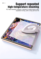 Planche à perles intelligentes DIY pour tous les âges avec éclairage LED, protection oculaire et support réglable – Plateau à perles pour jouet éducatif