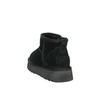 Botines de Mujer con Tacón Bajo K-10261 Negros, Altura del Tacón 40 - Product Image 2