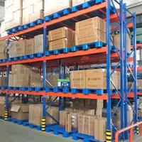 Cordons de pneus en caoutchouc robustes pour rayonnages à palettes en acier, capacité 2000 kg par niveau, rayonnages d'entrepôt, vente en gros directe usine OEM