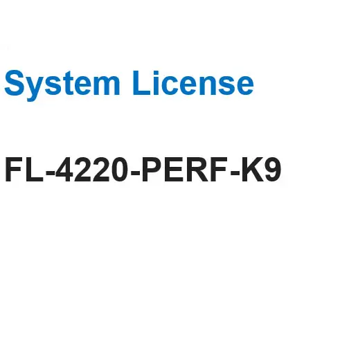 FL-4220-PERF-K9 syatems giấy phép sản phẩm kỹ thuật số giấy phép FL-4220-PERF-K9 cấp giấy phép cao cấp