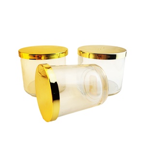 Cubiertas de Lujo para Velas con Recubrimiento Metálico Dorado Personalizado y Logotipo Grabado - Product Image 4