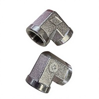 Adaptateur de Tuyau Hydraulique Droit en Acier au Carbone et Acier Inoxydable, Fourniture en Gros Personnalisée