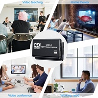 Tarjeta de Captura de Video HDTV 4K 1080P 60FPS HDTV a USB 3.0 MP4 para Transmisión en Vivo, Cámara de Trabajo, Xbox, PS4, PS5, PC, OBS, Juegos, Nintendo Switch