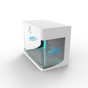 Rõ ràng Acrylic hiển thị thực phẩm đứng một tầng Acrylic Snack hộp lưu trữ truy cập hàng đầu vuông Trường hợp với ánh sáng dẫn cho cửa hàng bán lẻ - Product Image 2