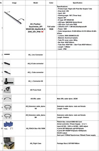 AC 220V/110V IP67 <span class=keywords><strong>Led</strong></span> Bar & Strip với sữa Bìa 64 cái <span class=keywords><strong>RGB</strong></span> ánh sáng sân khấu cho sân khấu/Câu lạc bộ/KTV DMX512 điều khiển 300 Wát - Product Image 5