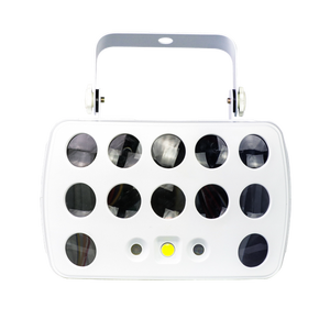 Proyektor Lampu Natal Pesta Disko, Dekorasi Panggung LED Strobo R + G Laser 3in1 Efek - Product Image 2