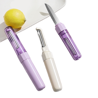 Éplucheur manuel en acier inoxydable pour fruits et légumes, nouveau design, multifonction, portable, pour pommes de terre et pommes, outils de cuisine