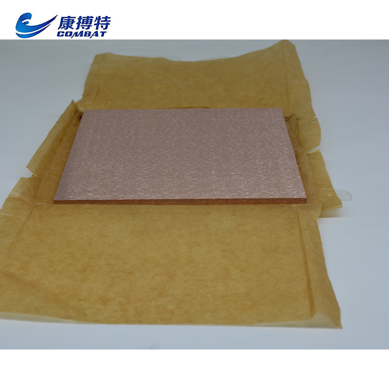 Factory 80/20 WCu Alloy Tungsten Copper Sheet price per kg