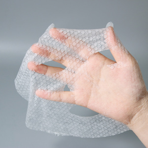 Masque facial biodégradable à motif flocon de neige en fibre de terre de diatomée - Product Image 1