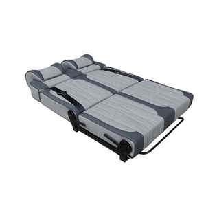 Cama Plegable de Cuero para 2 Personas, Reversible, para Autocaravanas, Furgonetas <span class=keywords><strong>Camper</strong></span>, MPV y Autocaravanas - <span class=keywords><strong>Ford</strong></span> <span class=keywords><strong>Transit</strong></span>, Benz Sprinter - Product Image 5