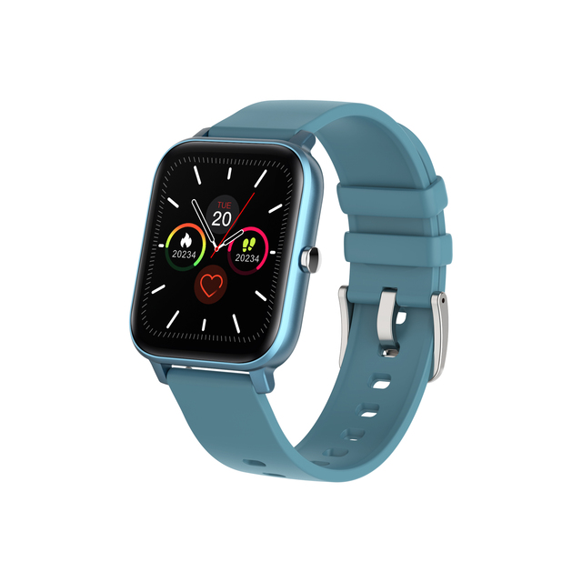2021 Trending 1.7 Inches Screen Smartwatch P8 Pro Waterproof Blood Oxygen Blue Tooth Call Sports Smart Watch