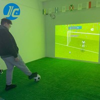 Projection interactive Putting Green avec compensation de pente Tech et Modes de simulation de pluie
