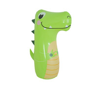 Sac de frappe gonflable en PVC personnalisé Sac de frappe pour enfants Jouet de dessin animé