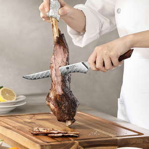 <span class=keywords><strong>Cuchillos</strong></span> de Cocina para Deshuesar de Acero Damasco en Polvo, Marca Compartida con <span class=keywords><strong>Chef</strong></span> Estrella, para Cortar y Deshuesar Carne y Aves - Product Image 5