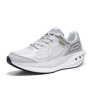 Zapatillas Deportivas para Gimnasio <span class=keywords><strong>y</strong></span> Running con Amortiguación, Suela de Espuma Gruesa, Diseño <span class=keywords><strong>sin</strong></span> Costuras, Absorción de Impactos, Ideales para Maratón <span class=keywords><strong>y</strong></span> Carreras - Product Image 3