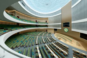 Sedia Moderna Pieghevole per Auditorium, Teatro, Cinema, Sala Conferenze, Seduta per Pubblico di Film e Spettacoli - Product Image 4