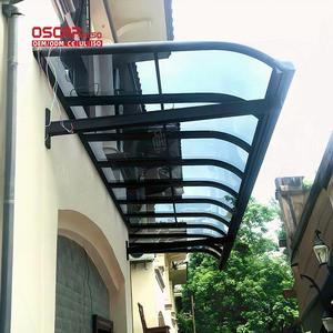 Auvent <span class=keywords><strong>d</strong></span>'extérieur en alliage <span class=keywords><strong>d</strong></span>'aluminium OEM/ODM <span class=keywords><strong>pour</strong></span> fenêtres ou portes, imperméable et coupe-vent, <span class=keywords><strong>pour</strong></span> jardin, patio ou <span class=keywords><strong>entrée</strong></span> - Product Image 1