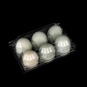 Hộp Đựng Trứng Trong Suốt Bằng Nhựa Đựng 6 Quả Trứng Cho Người Kinh Doanh Chợ Nông Dân Khay Đựng Trứng Cỡ Lớn Vừa Nhỏ Có Thể Tái Sử Dụng Khi Cắm Trại Dã Ngoại - Product Image 6