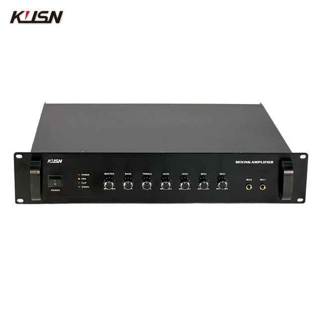 Pa Amplifier 70V 100V Constant Voltage 360W Integrated Mixer Audio Power Amplifier Public Address System Karaoke Mixer Amplifier