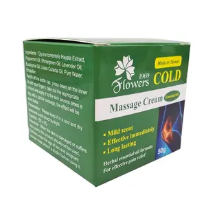 Crema de masaje corporal, aceite esencial para aliviar el dolor