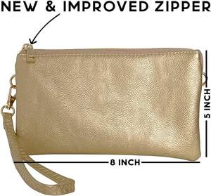 Hot Sale Women Wallets Clutch Bag <b>Purses</b> <b>Long</b> Wallets for Ladies Cellphone Wallet Bag Wristlet Genuine Leather - Product Image 4