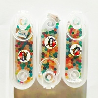 Icy Cigarette Burst Beads Menthe givrée de qualité alimentaire vente au détail transfrontalière non diminuée coup de pied glacé par bouffée boîte pour partenaires tabac