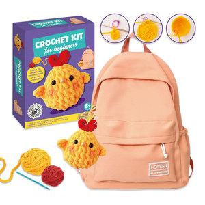 Beginner Crochet Animal <b>Kit</b> <b>for</b> <b>Kids</b> & Adults Learn to Crochet Step-by-Step Video Tutorials <b>Sewing</b> Weaving Toys <b>for</b> All Ages - Product Image 1