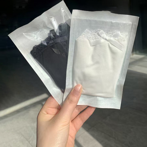 Qingya biancheria intima monouso in pizzo cavo da donna mutandine in maglia traspirante senza soluzione di continuità <span class=keywords><strong>pantaloni</strong></span> a triangolo adulti ogni giorno ragazze slip - Product Image 4