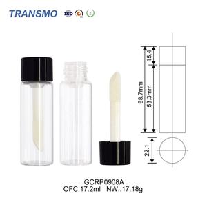 Tubes de brillant à lèvres en verre en gros, tubes d'huile à lèvres personnalisés, tubes de brillant à lèvres en verre de 16 ml - Product Image 2