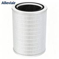 Filtres Alleviair 12010 HEPA à charbon actif en 3 étapes pour purificateurs d'air Clorox 11010/11010J/11011, couverture jusqu'à 1 000 pieds carrés