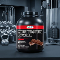 Poudre de Protéine de Lactosérum Concentrée Saveur Chocolat pour Développement Musculaire, Accélération de la Récupération, Faible Teneur en Matières Grasses, Végétalien, Marque Privée, Vente en Gros