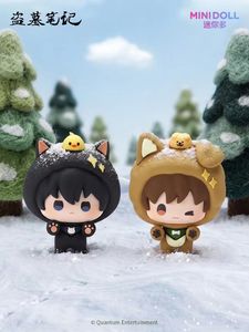 12 Scatole All'ingrosso MINIDOLL The Lost Tomb Bronze Cute Series Little Cute Power Sticker Blind Box Figure da Collezione Mystery Box - Product Image 6