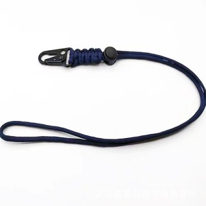 Nylon Lanyard Phone Holder <b>Braided</b> Rope Metal Buckle Outdoor Gear Keychain Anti Loss Strap Multicolor 6 Colors Available - Product Image 2