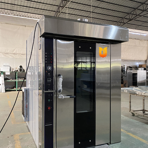 Four rotatif à air chaud multi-plateaux en acier inoxydable robuste, 32 plateaux, four rotatif industriel pour la production alimentaire en usine, four rotatif à air chaud - Product Image 3