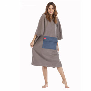 OEM Imprimé Personnalisé Unisexe Microfibre Adulte Enfants Changement <span class=keywords><strong>Surf</strong></span> <span class=keywords><strong>Poncho</strong></span> de Plage à Capuche Serviette avec Capuche - Product Image 4