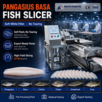 Máquina Rebanadora de Filetes de Pescado Automática SUS304 Espesor Ajustable 2-50mm para Basa Pangasius Tilapia Bagre Carpa
