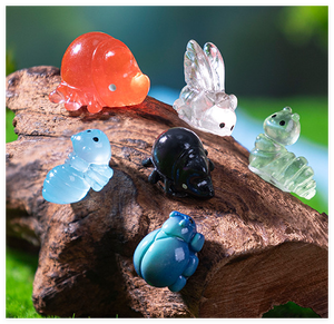 Moth Beetle Scorpion Chenille Fourmi 3d Micro Résine Animal Artisanat Ornement Figurines Lumineuses Insecte Enfant Jouer Jardin Kit - Product Image 6