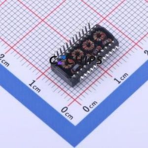 Transformador LAN G24P02S SMD-24P, 15.1x7.1mm Inductor (Relación de Transformación: 1:1) (Número de Puertos: Puerto Único Velocidad: 100/1000M) - Product Image 2