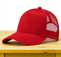 Casquette de baseball personnalisable à 5 panneaux avec patch australien, casquette trucker en maille multicolore, gorras à profil haut pour un style campagnard