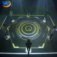 Sistema de Proyección en el Suelo con Realidad Aumentada Personalizable, Juego Deportivo Competitivo con Sensor de Movimiento, Simulador Interactivo Multijugador