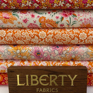 Toptan hiçbir streç çiçek dijital baskı kadınlar için liberty londra pamuk tana çim dikiş poplin kumaşlar elbise giyim - Product Image 1