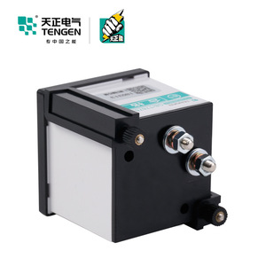 แอมมิเตอร์แบบเข็ม Tengen 99T1-A 75/5A AC 48x48 มม. แบบอนาล็อก สำหรับติดตั้งบนแผงควบคุม เฟสเดียว - Product Image 3