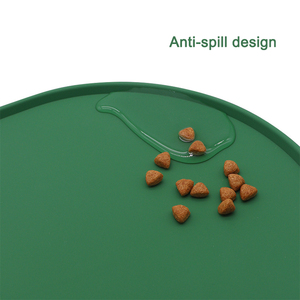 Fabrik Großhandel Tiernahrung Matten Wasserdichte Anti-Rutsch-Silikon Pet Bowl Trink matte Fütterung matten für Hund und Katze - Product Image 6