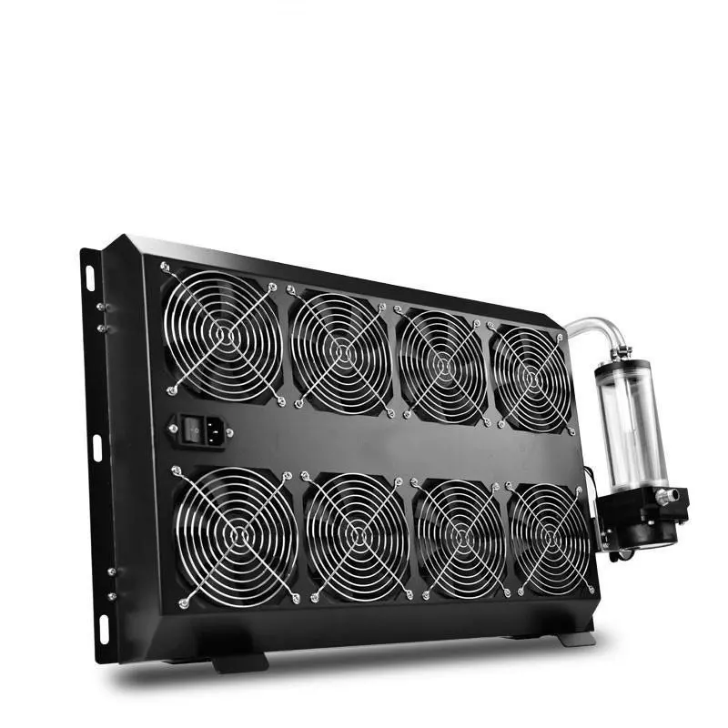 Высокоскоростной радиатор с водяным охлаждением, система охлаждения для сервера объема воздуха BC5, компьютерный серверный вентилятор, внешний радиатор с водяным охлаждением