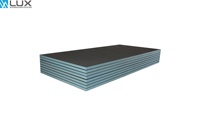 Panneaux/Blocs/Plaques d'isolation en mousse de polystyrène XPS de haute qualité, épaisseur personnalisée, LUX, ignifugité B1, résistance à la compression 350-400 kPa