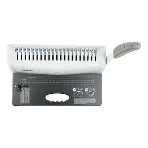 Machine de <span class=keywords><strong>reliure</strong></span> manuelle à spirale à <span class=keywords><strong>prix</strong></span> d'usine, capacité de 450 feuilles, pour les commandes en gros, les fournitures scolaires et de <span class=keywords><strong>bureau</strong></span> - Product Image 4