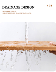 Revêtement de sol en plastique à texture de peau couleur Burlywood, emboîtable, pour intérieur et extérieur, terrasse - Product Image 3