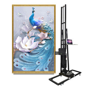 Вера 3d Вертикальная росписи струйный УФ-принтер для настенная для дома и улицы прямо к стене принтер, машина для печати - Product Image 6