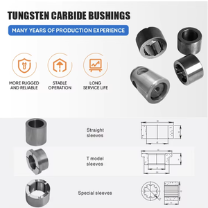 Buje de <span class=keywords><strong>Carburo</strong></span> de <span class=keywords><strong>Tungsteno</strong></span> para Sellado Axial de Bombas, Soporte Giratorio, Excelentes <span class=keywords><strong>Propiedades</strong></span> Mecánicas, Tamaño Personalizado - Product Image 4