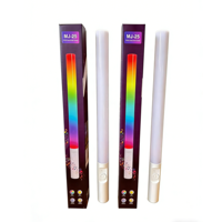 Lámpara LED RGB ABS de 10W para Fotografía, Portátil, de Mano, con Luz para Cuello y Arrugas, para Transmisiones en Vivo y Uso Exterior